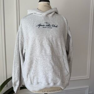 Hollister Light Gray Hoodie